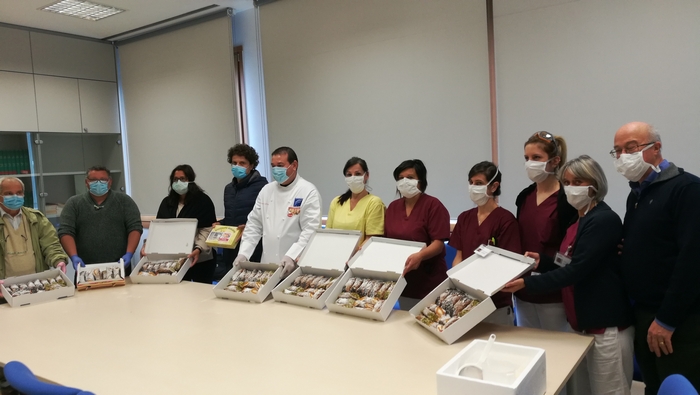I cannoli siciliani in dono all’Auxologico