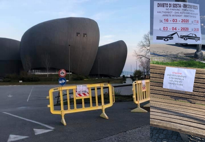 “Troppa gente in giro”: Verbania chiude i parcheggi, blocca le panchine e minaccia l’uso dei droni