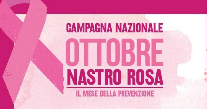 Ottobre mese della prevenzione dl tumore al seno: visite gratuite e banchetti in piazza