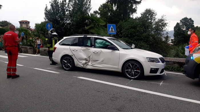 Incidente sulla 34, cinque feriti lievi