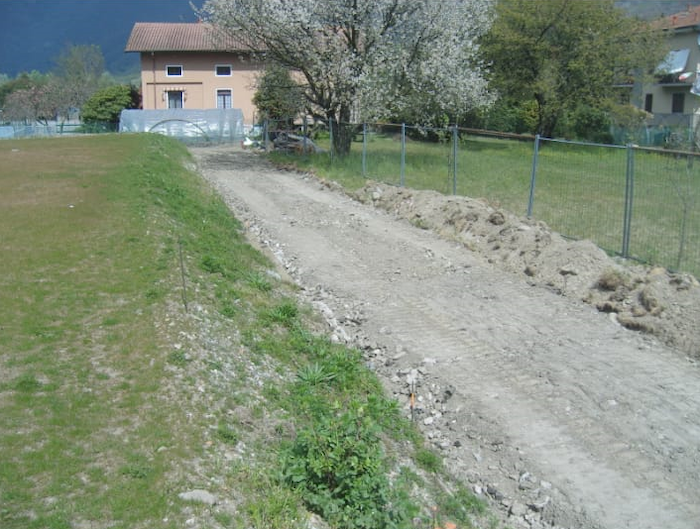 Partiti i lavori di collegamento della pista ciclopedonale tra Movicentro e la riserva di Fondotoce 