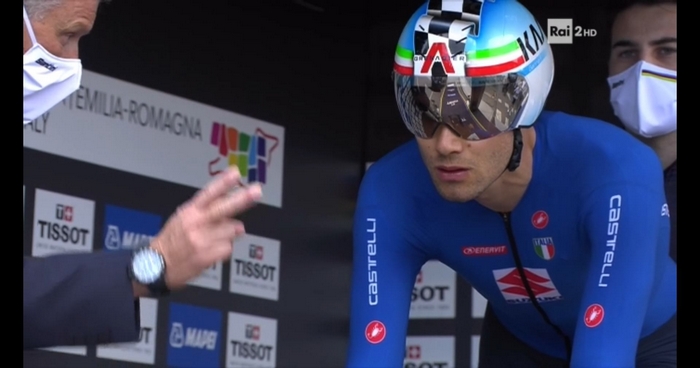 Ganna nono nel cronoprologo del Tour de Romandie