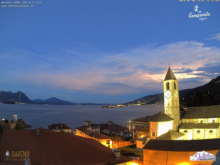 Una stazione meteo a Baveno