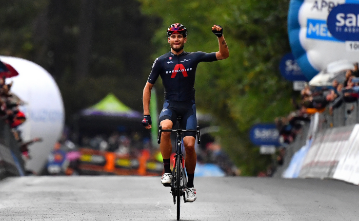 Ganna super in Francia vince in fuga e a cronometro 