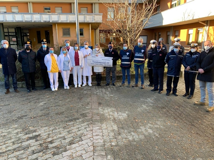 Un elettrocardiografo in ricordo dell’ex presidente dei carabinieri volontari