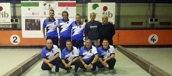 Bocce, il Possaccio debutta in serie A pareggiando in casa dei campioni d'Italia