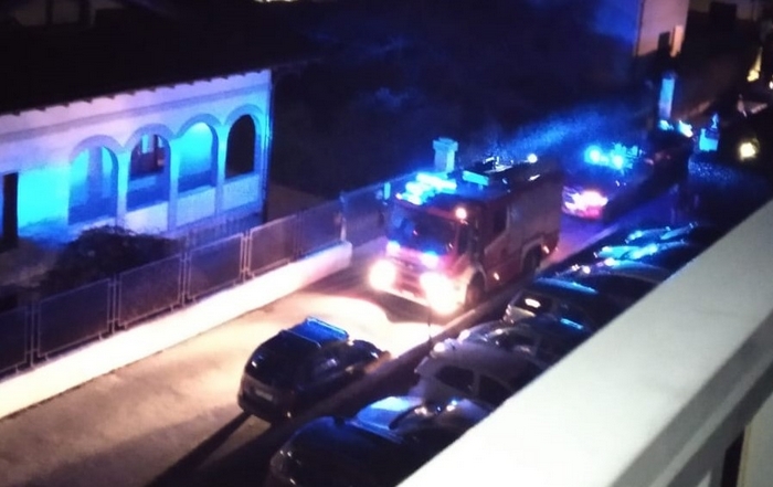 Sbalzo di corrente con principio d’incendio a Sant’Anna