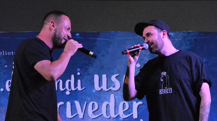 Claver Gold & Murubutu: l'Inferno di Dante è a tempo di rap. Stasera a Villa Maioni (spostato al Maggiore)