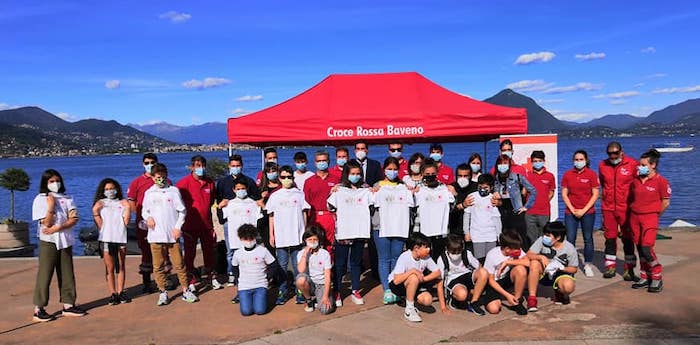 Baveno: il Consiglio comunale dei ragazzi in azione per la Croce Rossa 