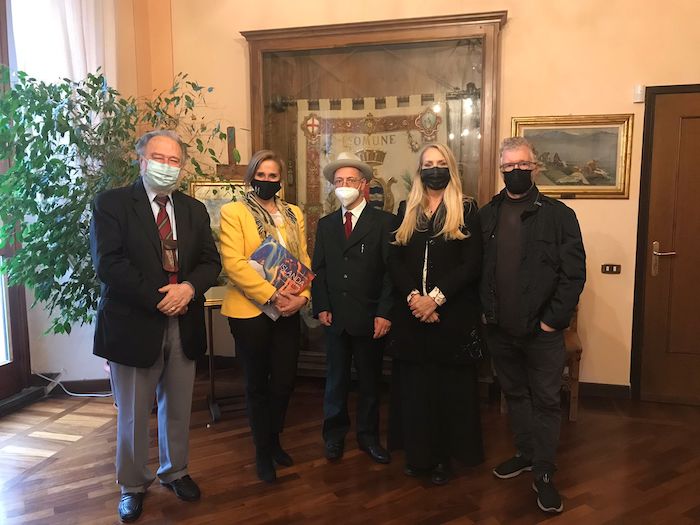 Il console generale d'Islanda in visita a Stresa