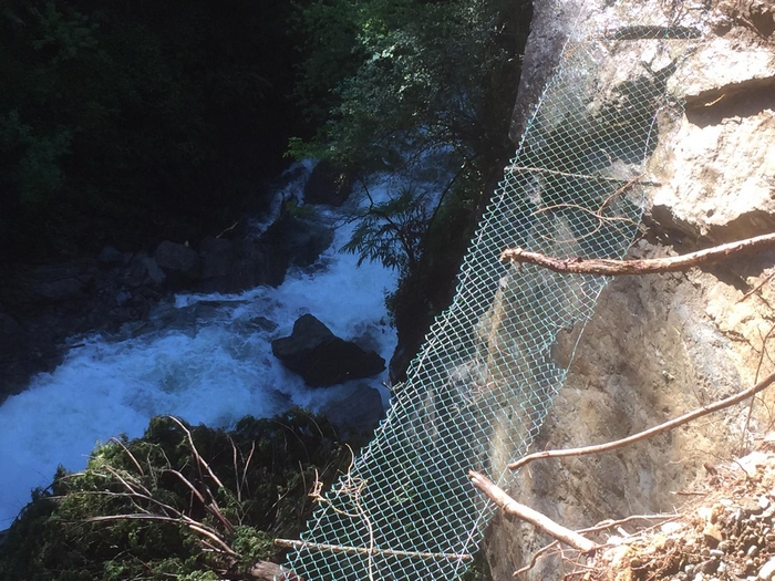 Dopo le piogge sotto controllo lo smottamento nel torrente San Giovanni