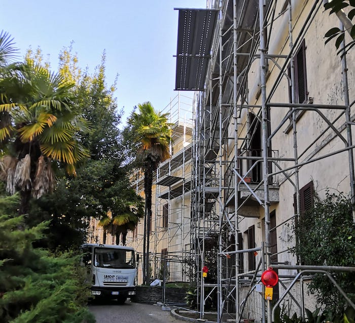 Verbania: a Villa Olimpia si rifà il tetto 