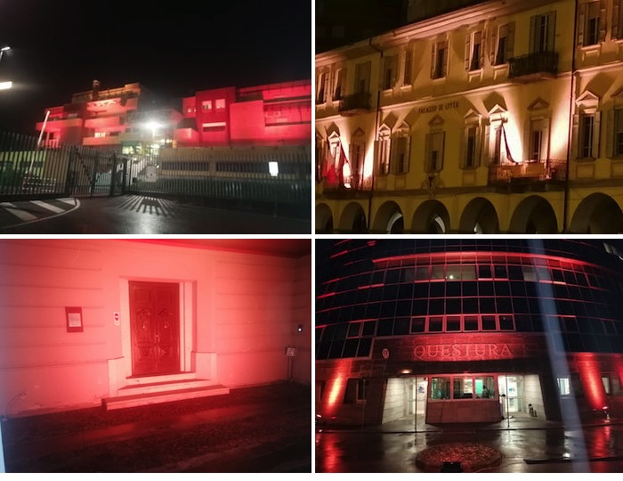 Verbania: luci arancioni sugli edifici pubblici per dire no alla violenza sulle donne 