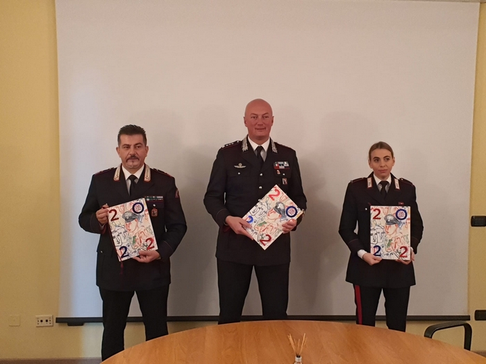Il calendario storico dei carabinieri raccontato dal giallista Lucarelli (foto)