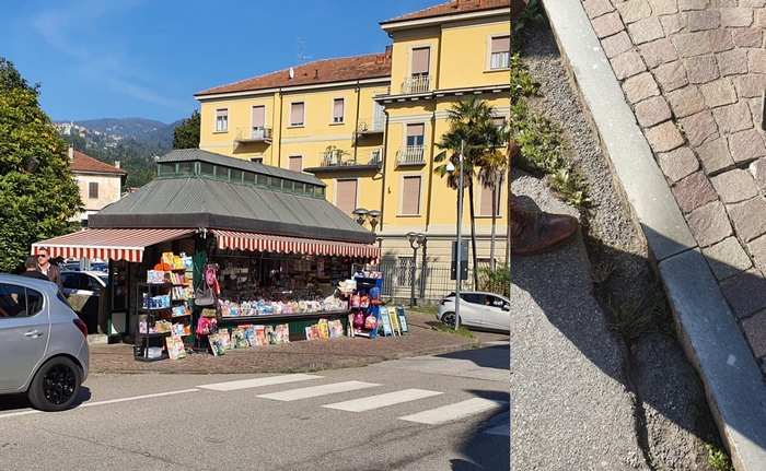 Cinquantenne inciampa in una buca del marciapiede e si frattura una caviglia