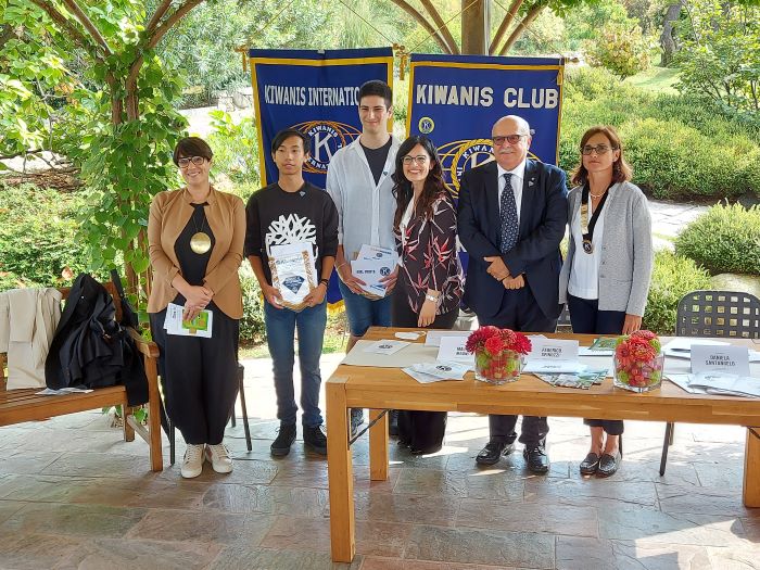  Axel Trotta e Roberto Wang vincono il concorso del Kiwanis con un videogame su Villa Taranto 