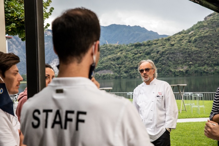 Chef Sacco prende il Verbano, sull'Isola dei Pescatori 