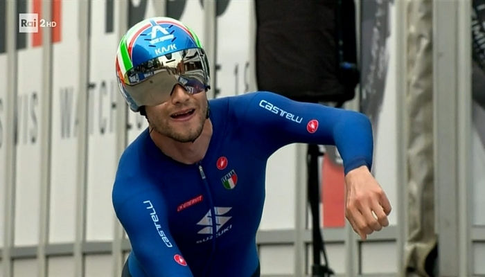 Ganna vola a cronometro e si conferma campione del mondo