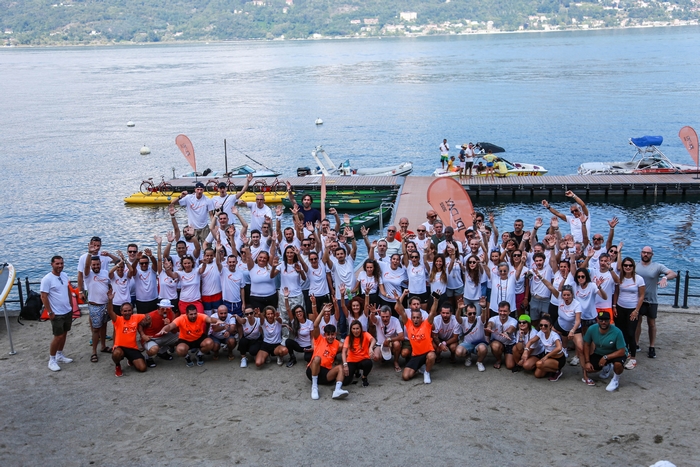 La Nike festeggia il suo 50° compleanno sul Lago Maggiore