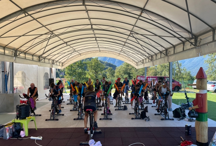 Dalla maratona di spinning benefica un respiratore pediatrico per il “Castelli”