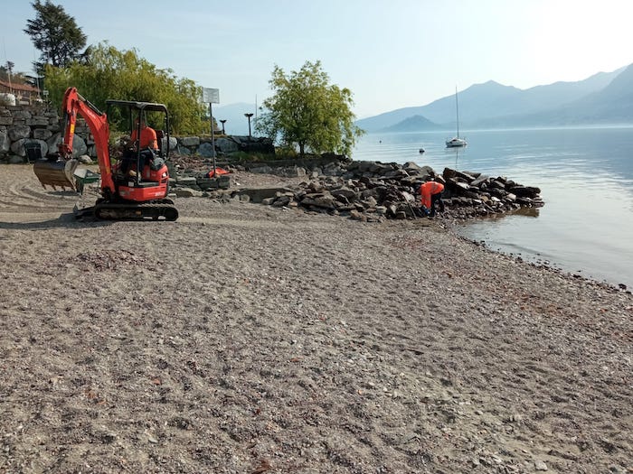 Verbania: per Pasqua spiagge pulite 
