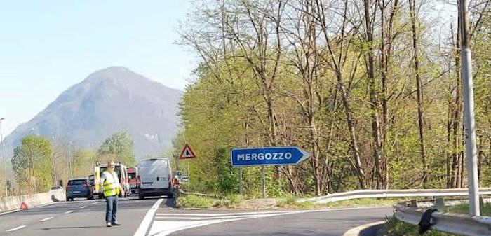 Incidente in superstrada: viabilità interrotta, si esce a Mergozzo 