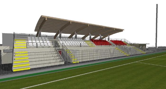 Restyling totale allo stadio di Cannobio, si presentano i lavori 