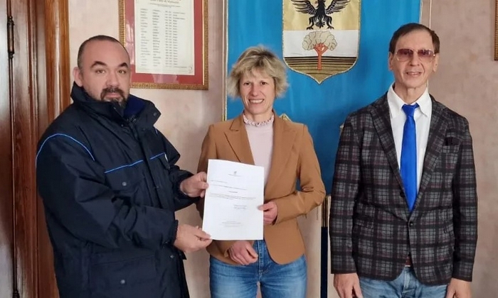 Sindaco e vicepresidente della Provincia soci onorari del Comitato 10 febbraio