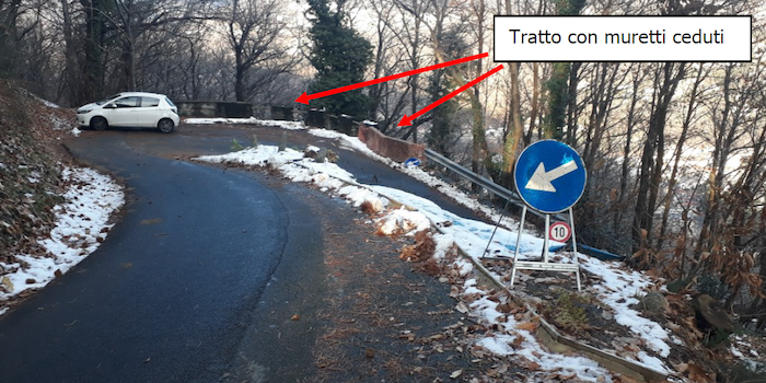 Al via i lavori di sistemazione della strada per il Monterosso 