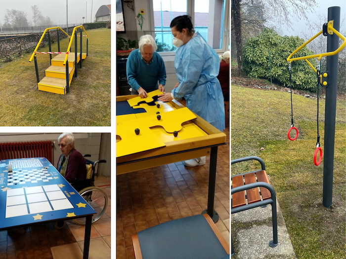 Baveno: nuovi giochi per la Casa dell'Anziano 