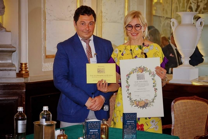 Il Caffè delle Rose bistrot entra nell'esclusivo club dei "locali storici"