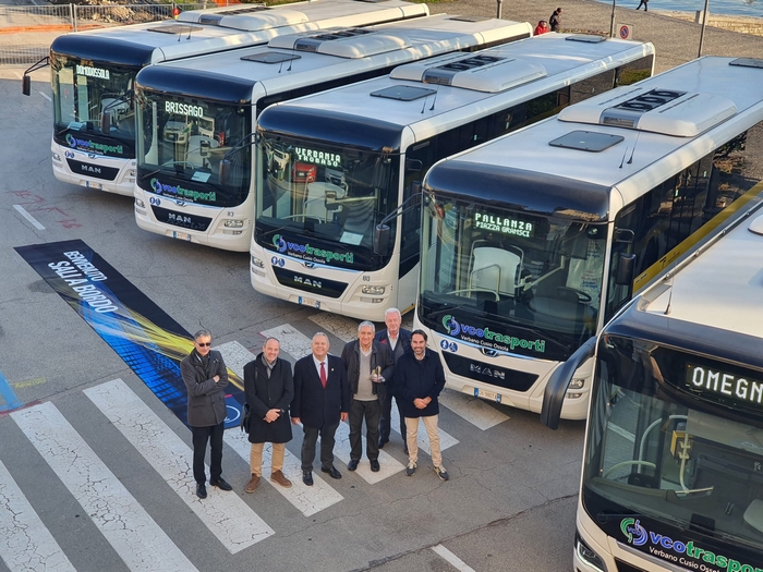 Vco Trasporti investe nel parco mezzi: 12 nuovi bus aspettando l’idrogeno