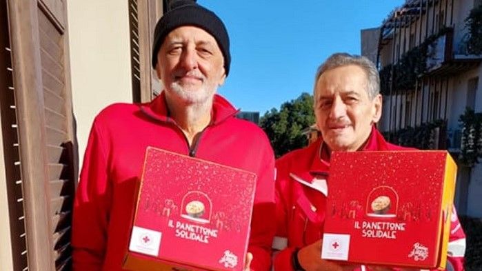 Il panettone solidale a sostegno di CRI Stresa