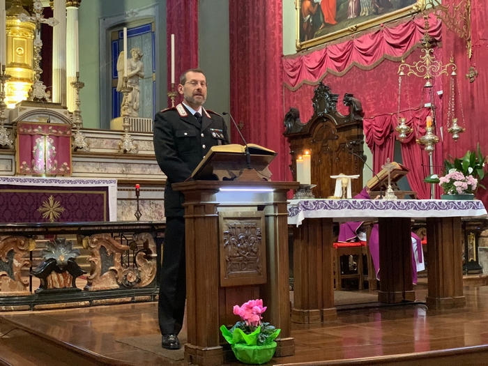 Il comandante sul pulpito “predica” contro le truffe
