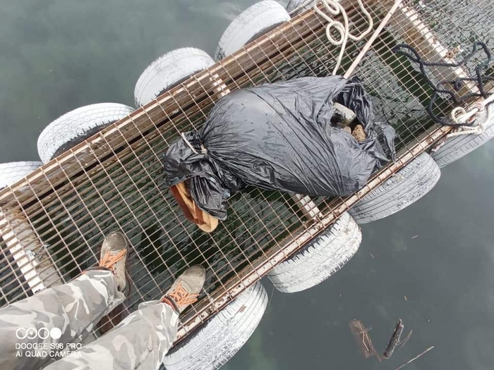 Carcassa di cane ripescata dal lago. Il proprietario: gettato a mia insaputa