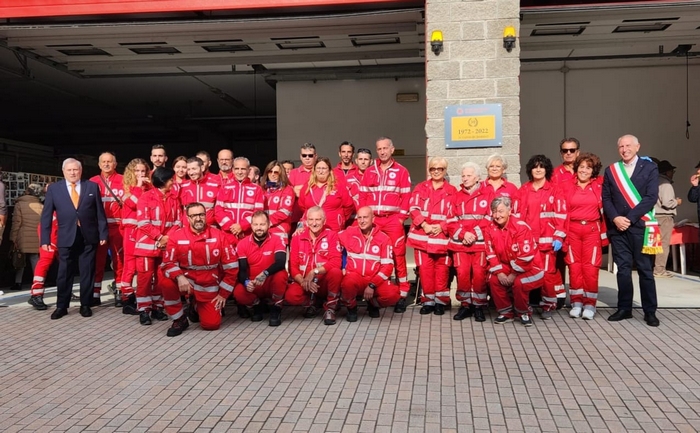 La Croce Rossa di Cannobio ha festeggiato i primi 50 anni