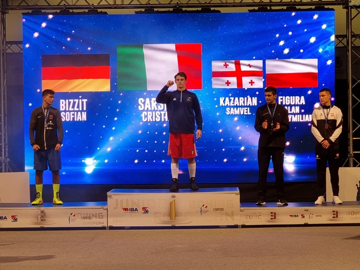 Il vignonese Sarsilli campione europeo di boxe
