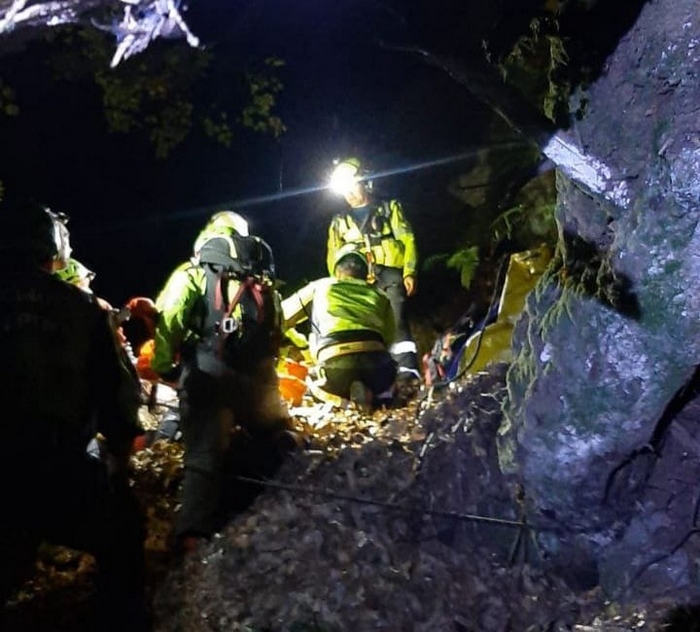 Salvata nella notte l'infortunata in Cannobina: è una sessantatrenne milanese