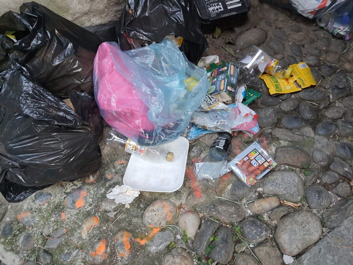Rifiuti abbandonati in centro: proteste a Ghiffa