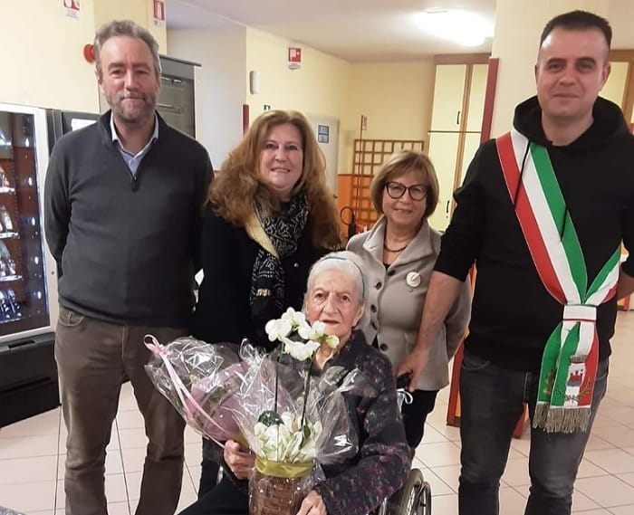 Cannero festeggia la centenaria Catterina