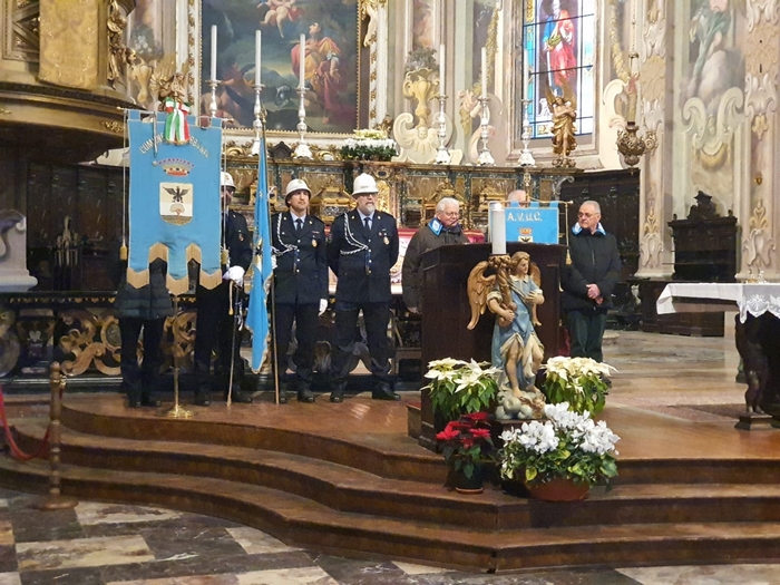 Vigili in festa per il santo patrono