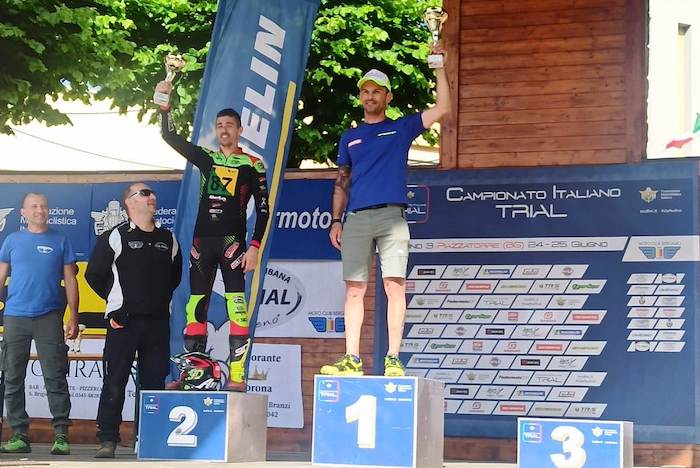 Quattro atleti del Motoclub Domo 70 sul podio a Piazzatorre in Val Brembana