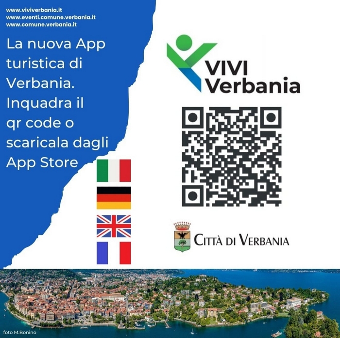ViviVerbania è la nuova app turistica della città