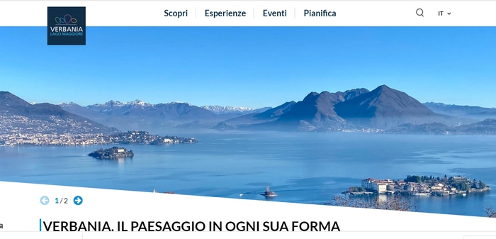 Verbania ha un nuovo sito internet turistico