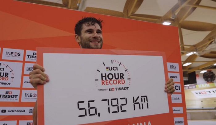 Breaking the hour: on-line il dietro le quinte del Record dell’ora di Ganna