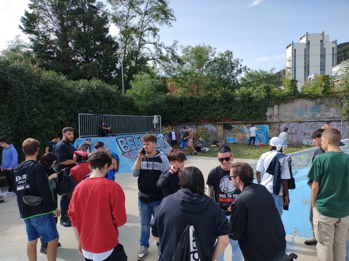 Lo skate park dedicato a Tommaso Ramenghi