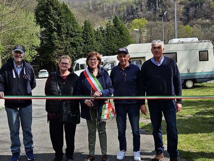 Una nuova area camper sulla strada per la Val Grande