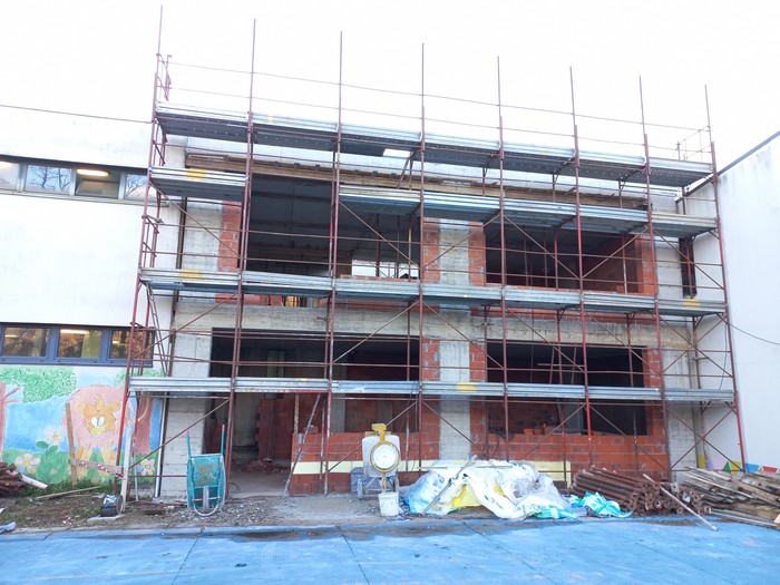 Cantieri in corso alle scuole medie