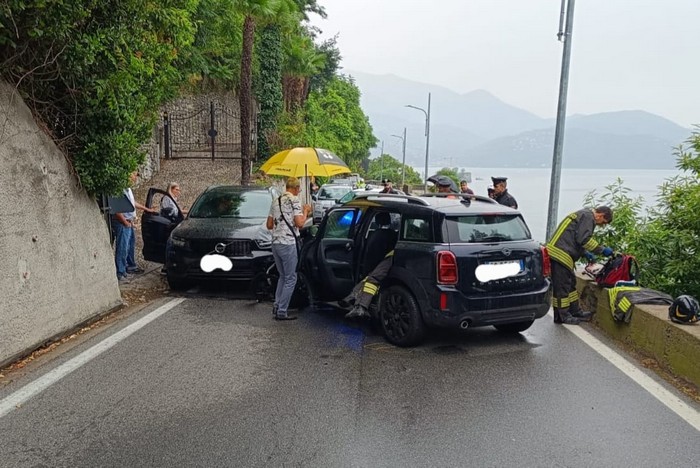 Frontale senza feriti, mattinata di code sulla ss34