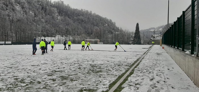 Nessun rinvio d'ufficio per la neve, il Verbania sale "a vuoto" in Valle d'Aosta